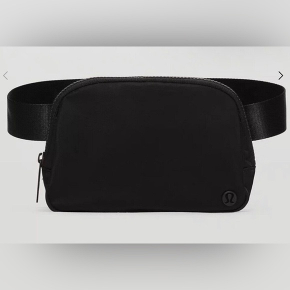 lululemon athletica Bags Rare Og Lululemon Belt Bag With Black Logo
